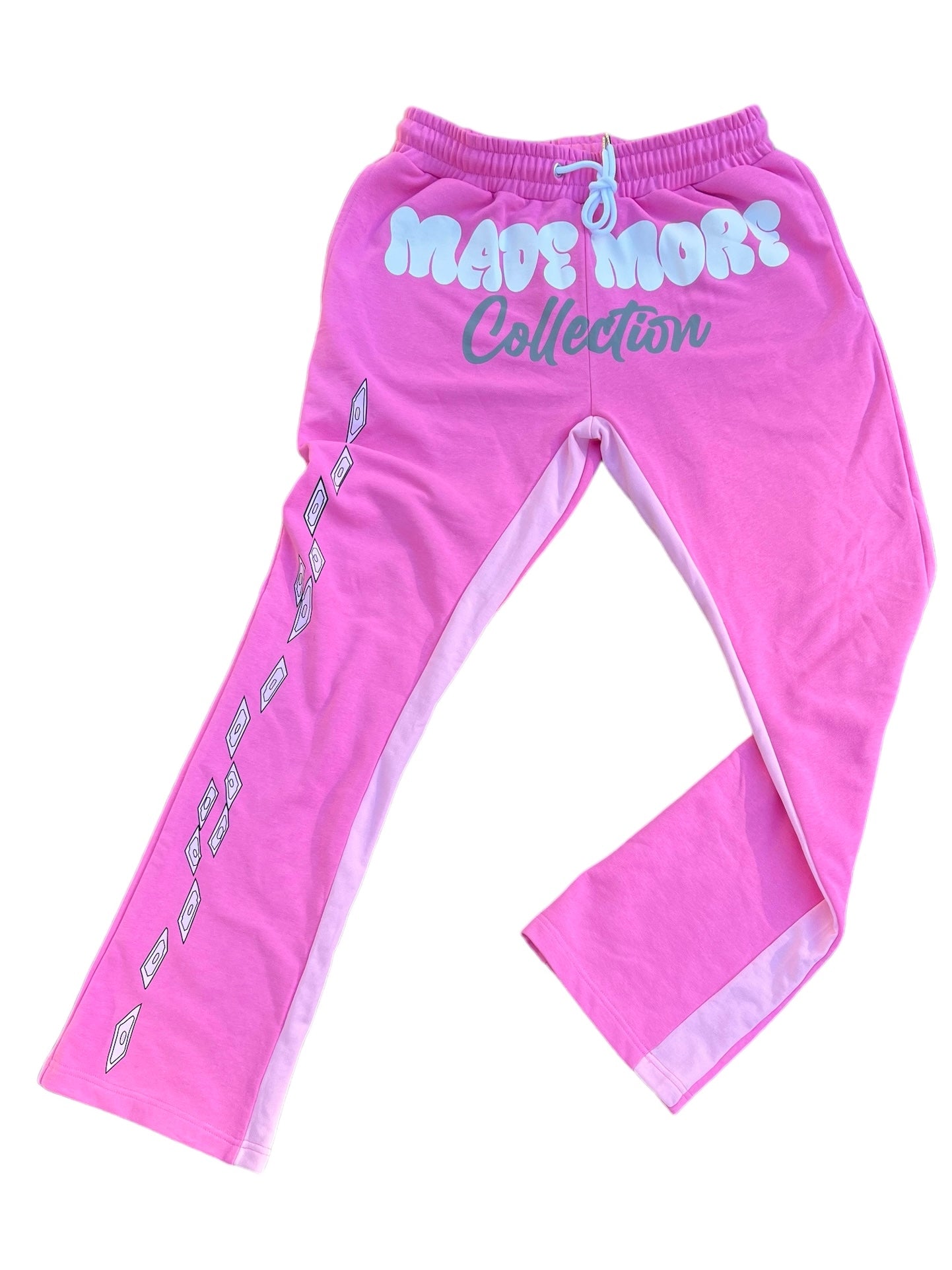 Msecret Colourblocked Onion Pink Sweat Pants, Buy SIZE M Bottom Online for