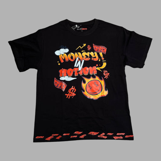 Black Money Man Tee