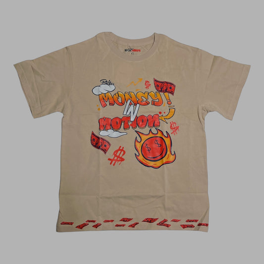 Tan Money Man Tee